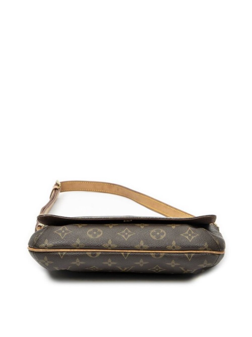 ★SOLD★ Louis Vuitton Musette Tango Brown Monogram Canvas Shoulder Bag - Picture 6 of 10